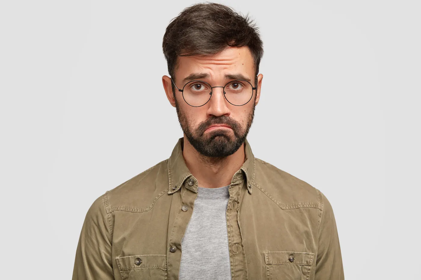 unhappy