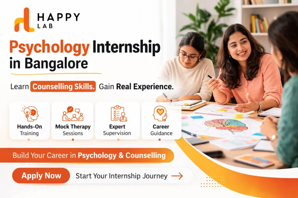 psychology internship in bangalore